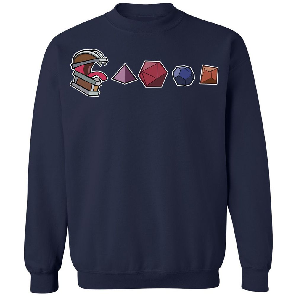 Mimic And Dices Classic Unisex Sweatshirt - Navy - 2