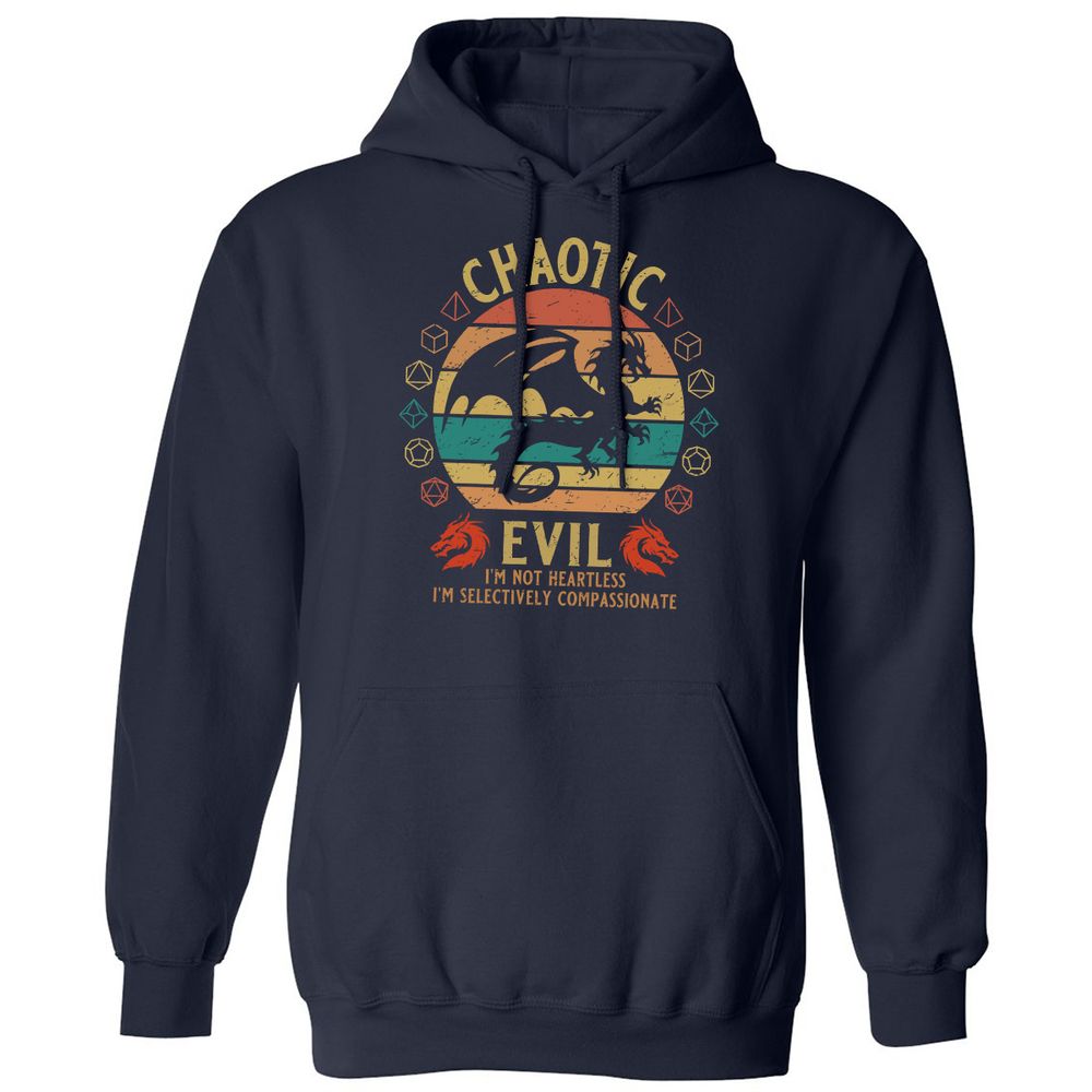 Chaotic Evil Classic Unisex Hoodie - Navy - 2