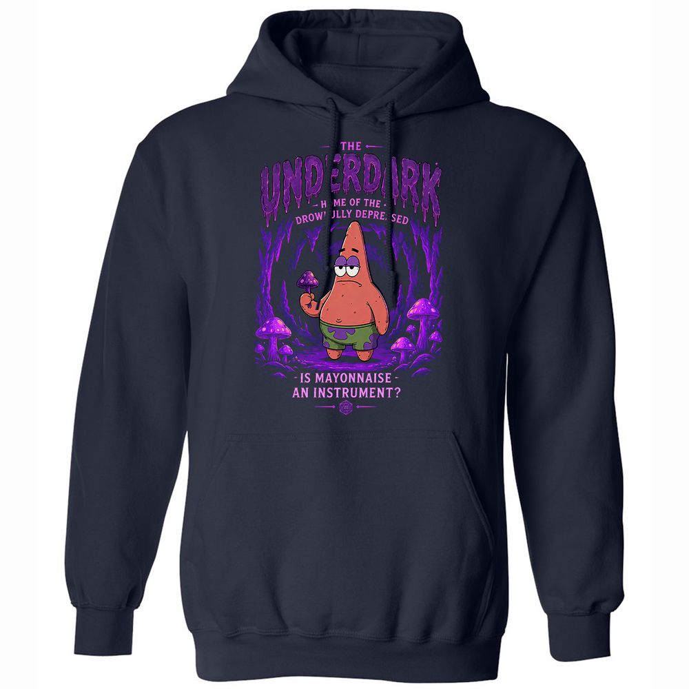 The Underdark Classic Unisex Hoodie - Navy - 2