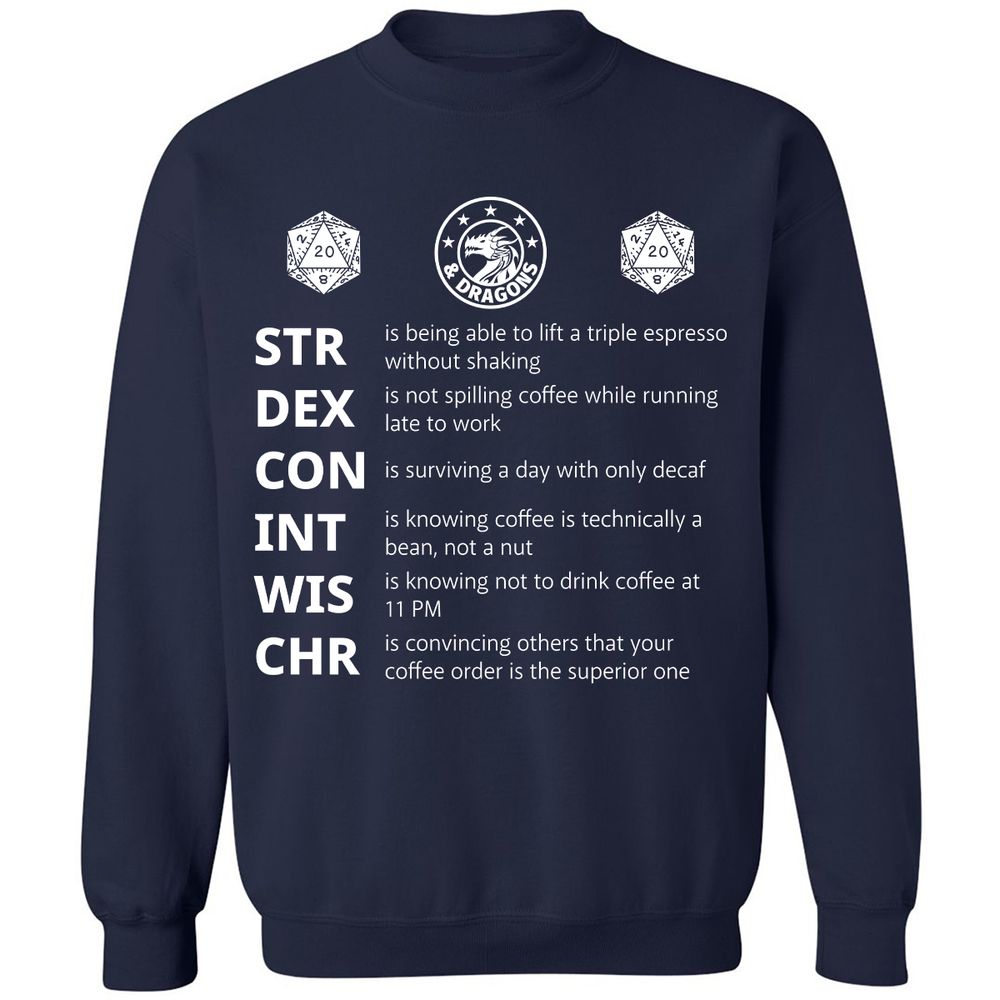 How to RPG with Coffee - Navy - 2