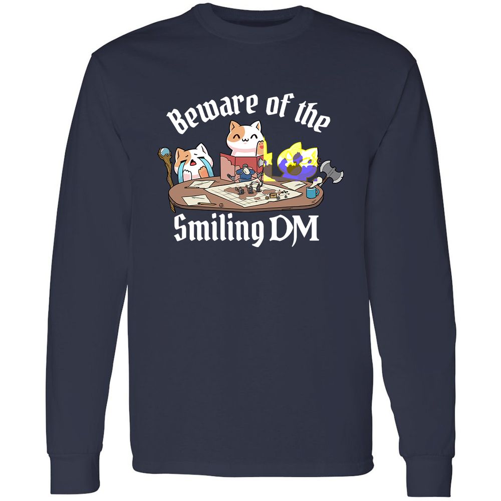 Beware of the Smiling DM - Navy - 2