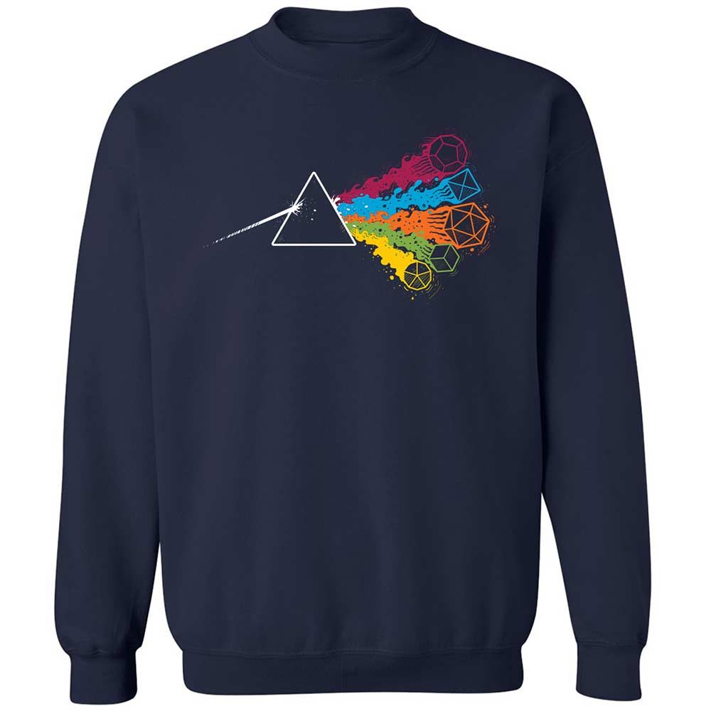 Dark Side Of The Dices Classic Unisex Sweatshirt - Navy - 2