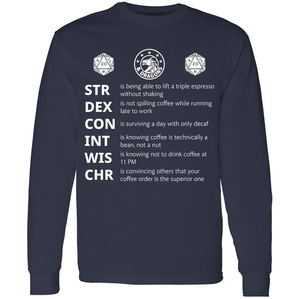 How to RPG with Coffee - Navy - 2