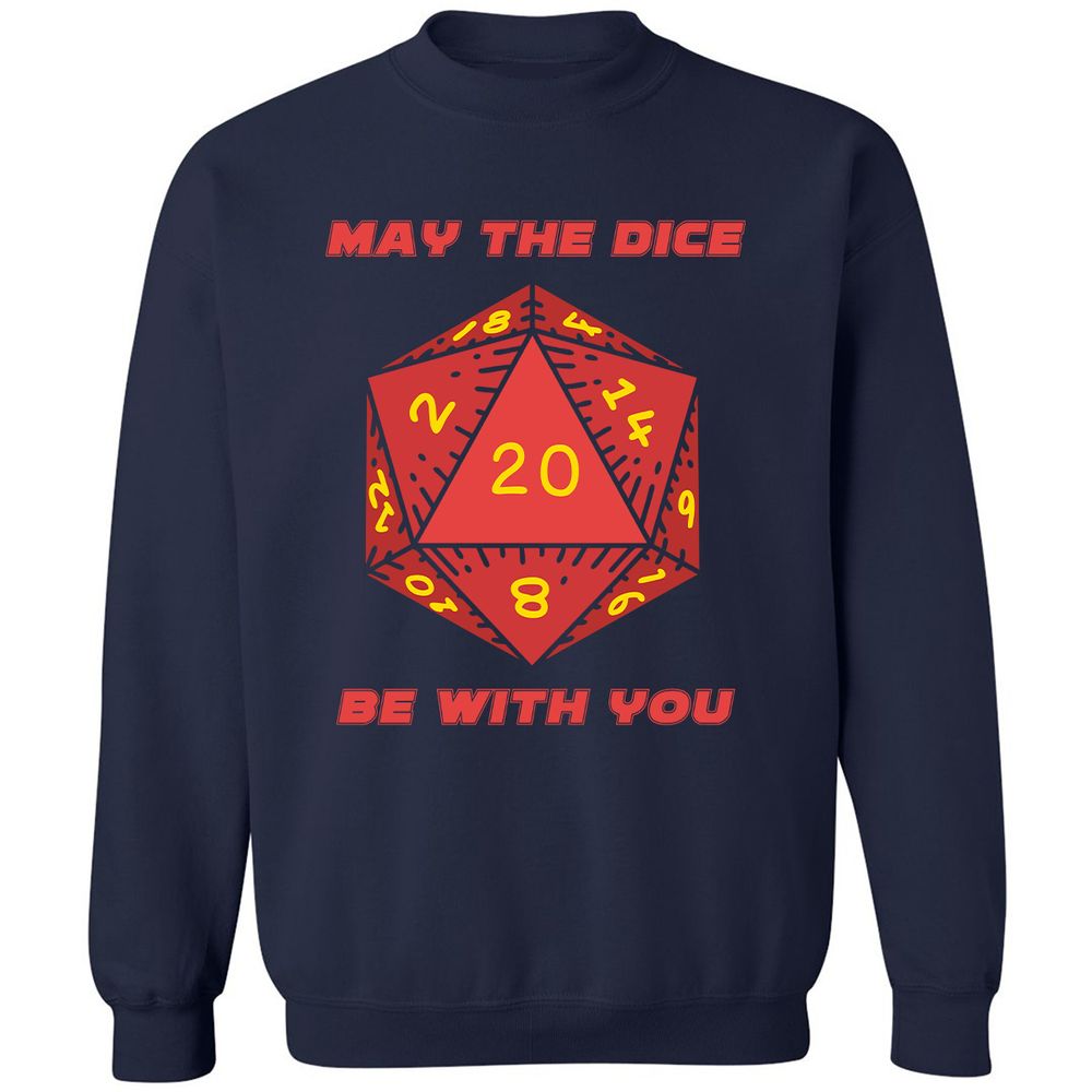 May the Dice Be With You - Navy - 2