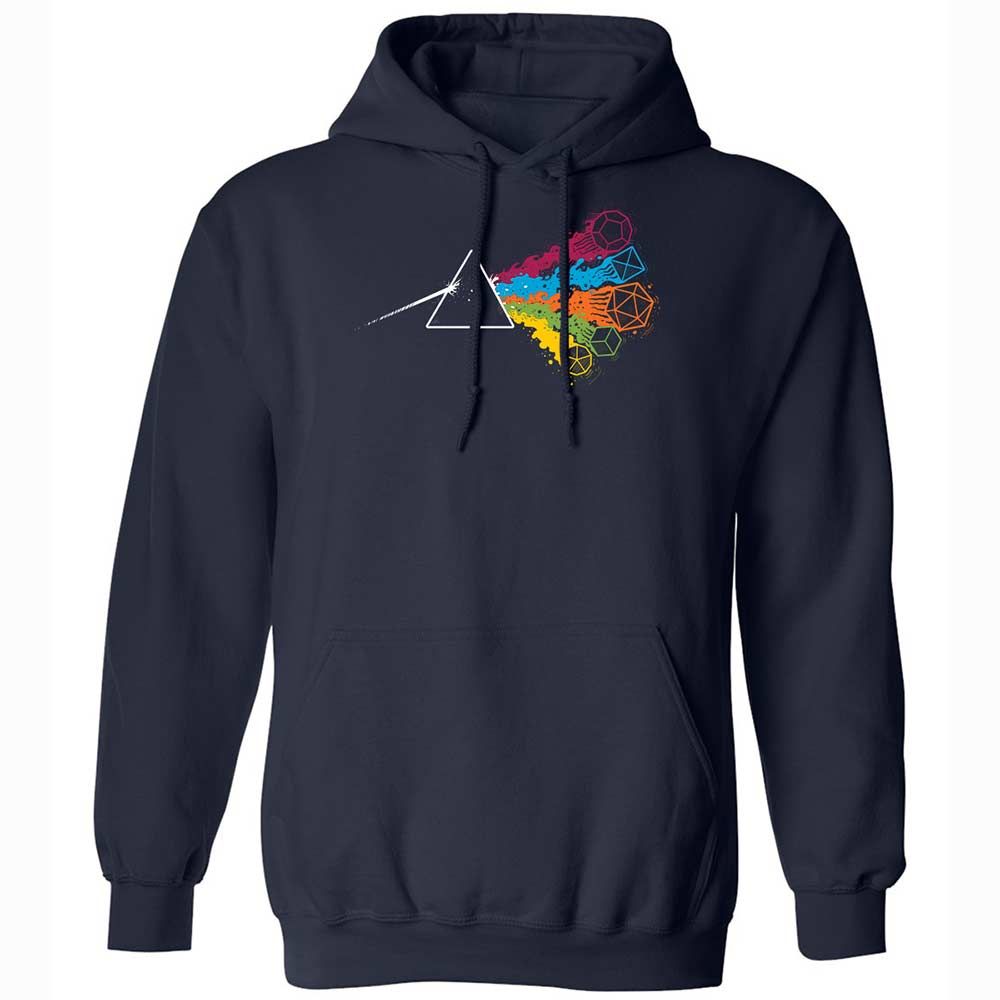 Dark Side Of The Dices Classic Unisex Hoodie - Navy - 2