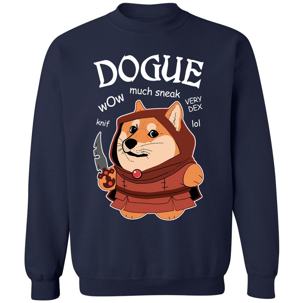 Dogue Class Classic Unisex Sweatshirt - Navy - 2