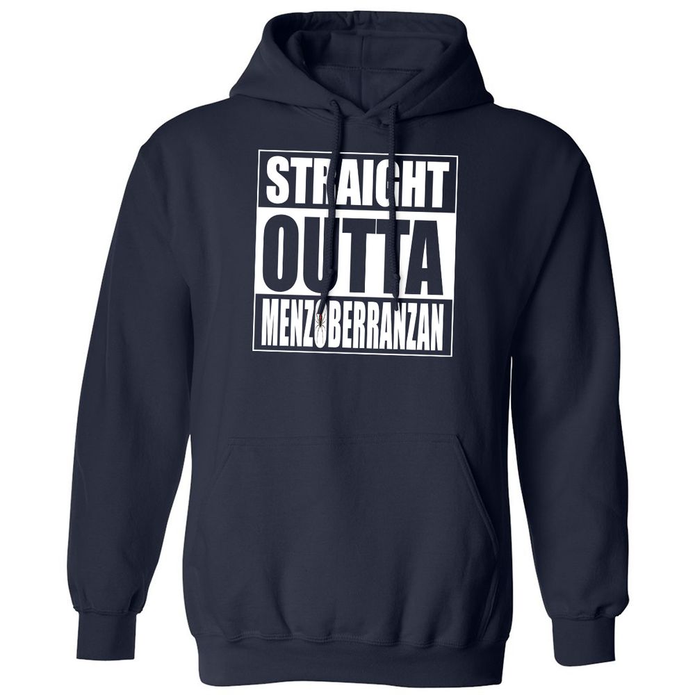 Straight Outta Menzoberranzan Classic Unisex Hoodie - Navy - 2