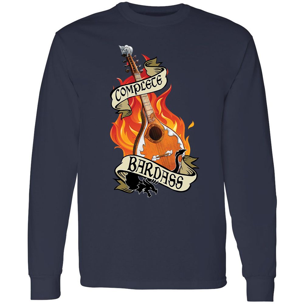 Complete Bardass Long Sleeve T-Shirt - Navy - 2