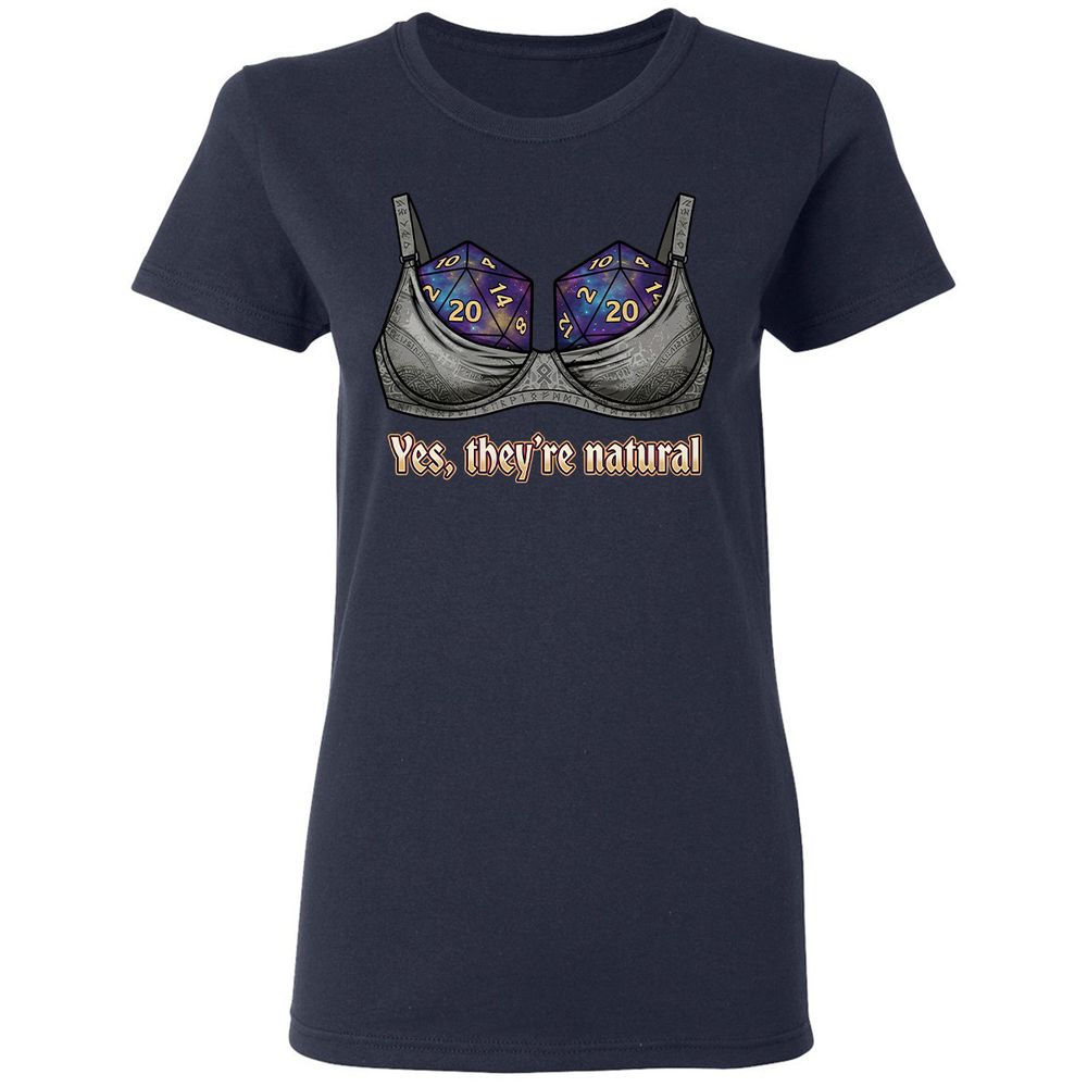They Are Natural Nat20 Women's T-Shirt - Navy - 2