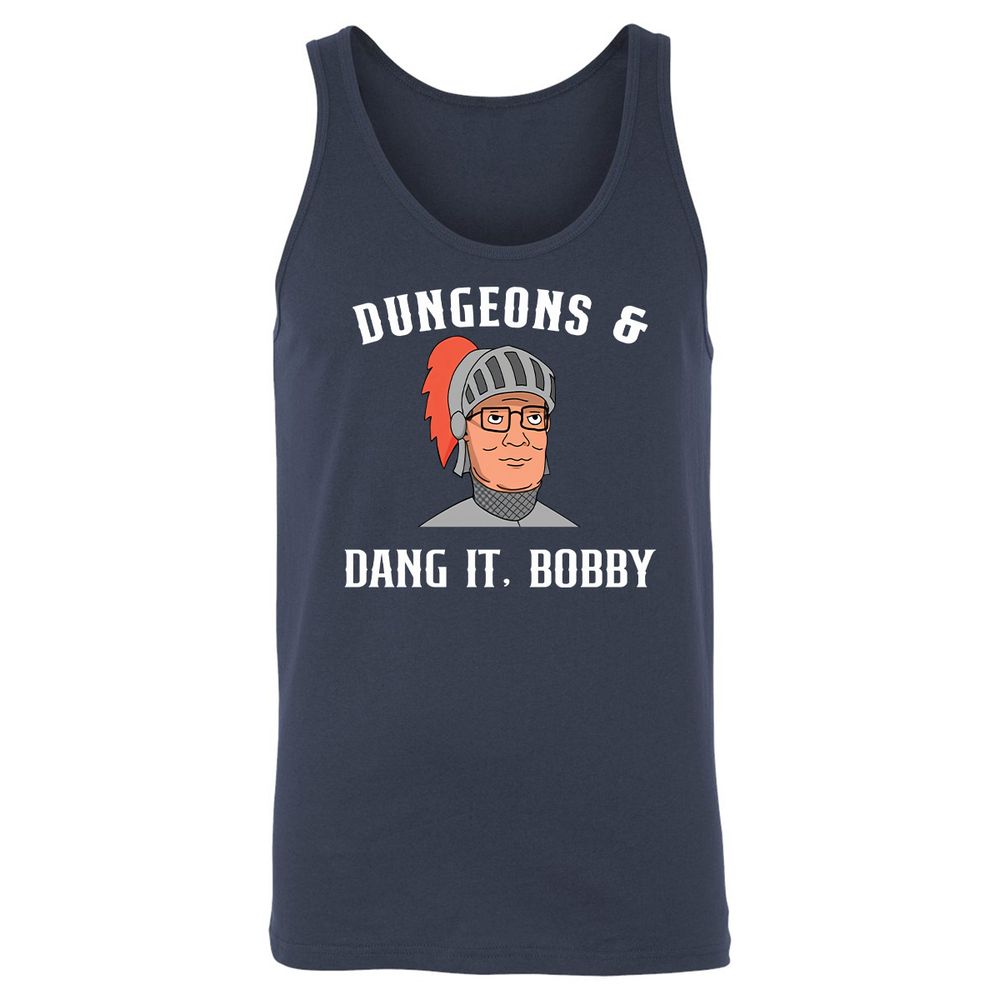 Dang It Bobby Unisex Jersey Tank - Navy - 2