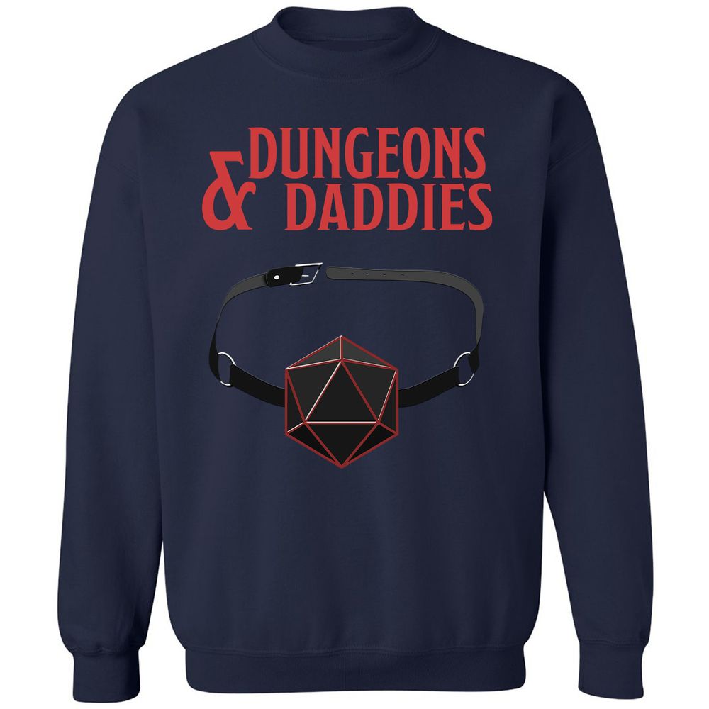 Dungeons And Daddies Classic Unisex Sweatshirt - Navy - 2