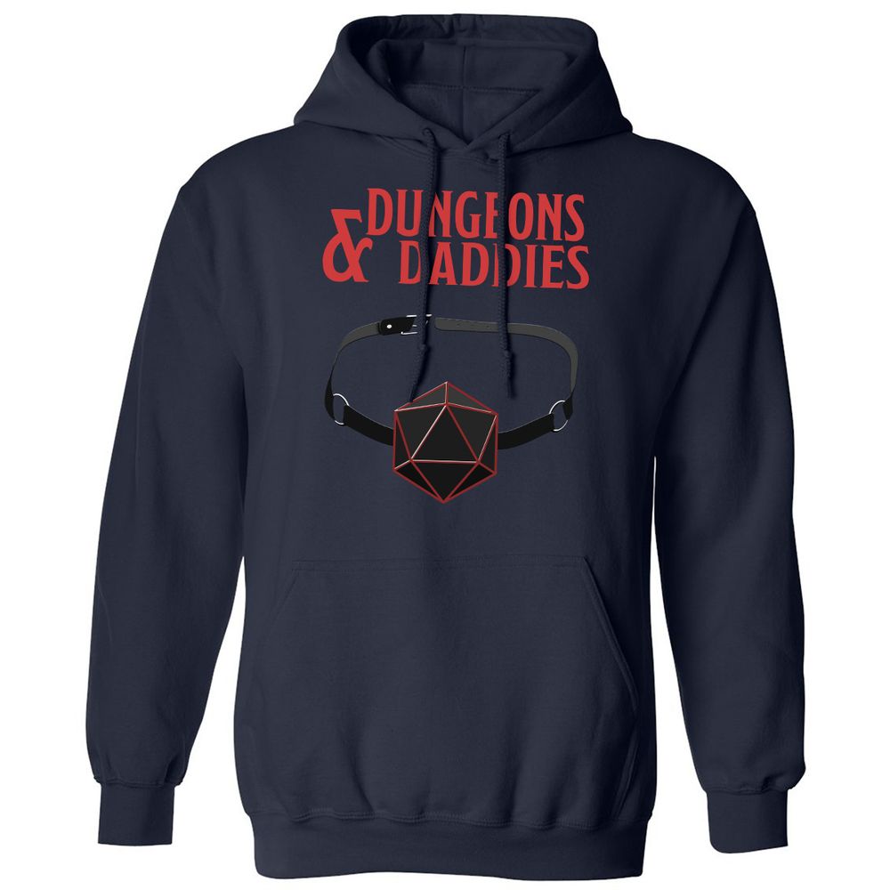 Dungeons And Daddies Classic Unisex Hoodie - Navy - 2
