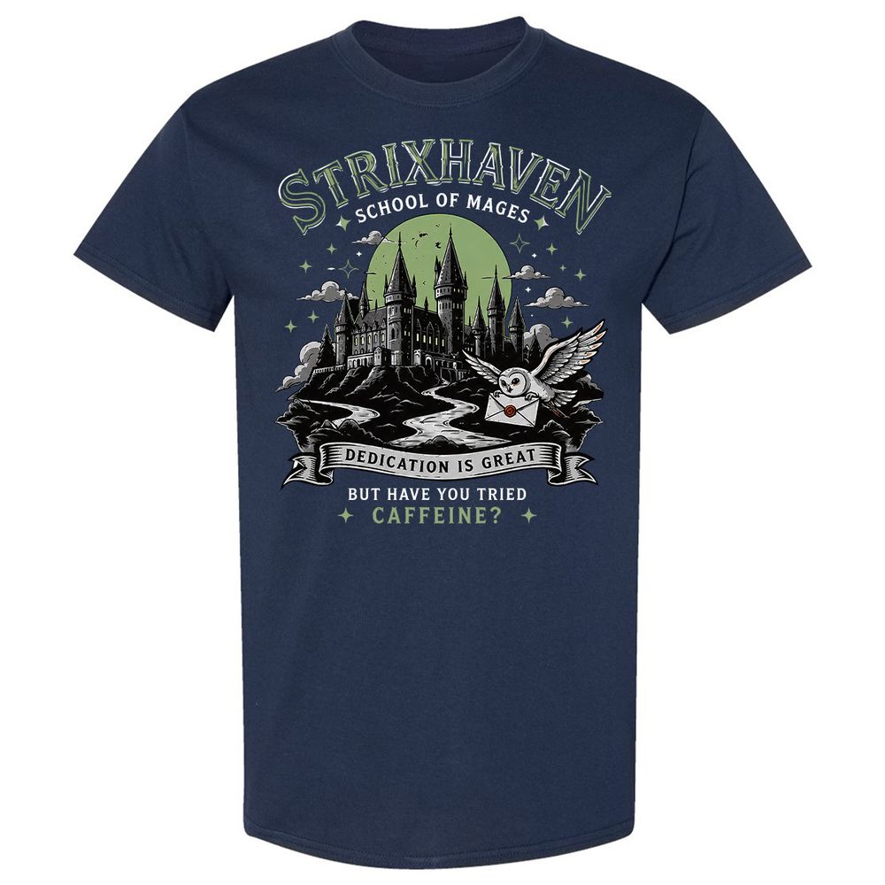 Strixhaven - School Of Mages Classic Unisex T-Shirt - Navy - 2