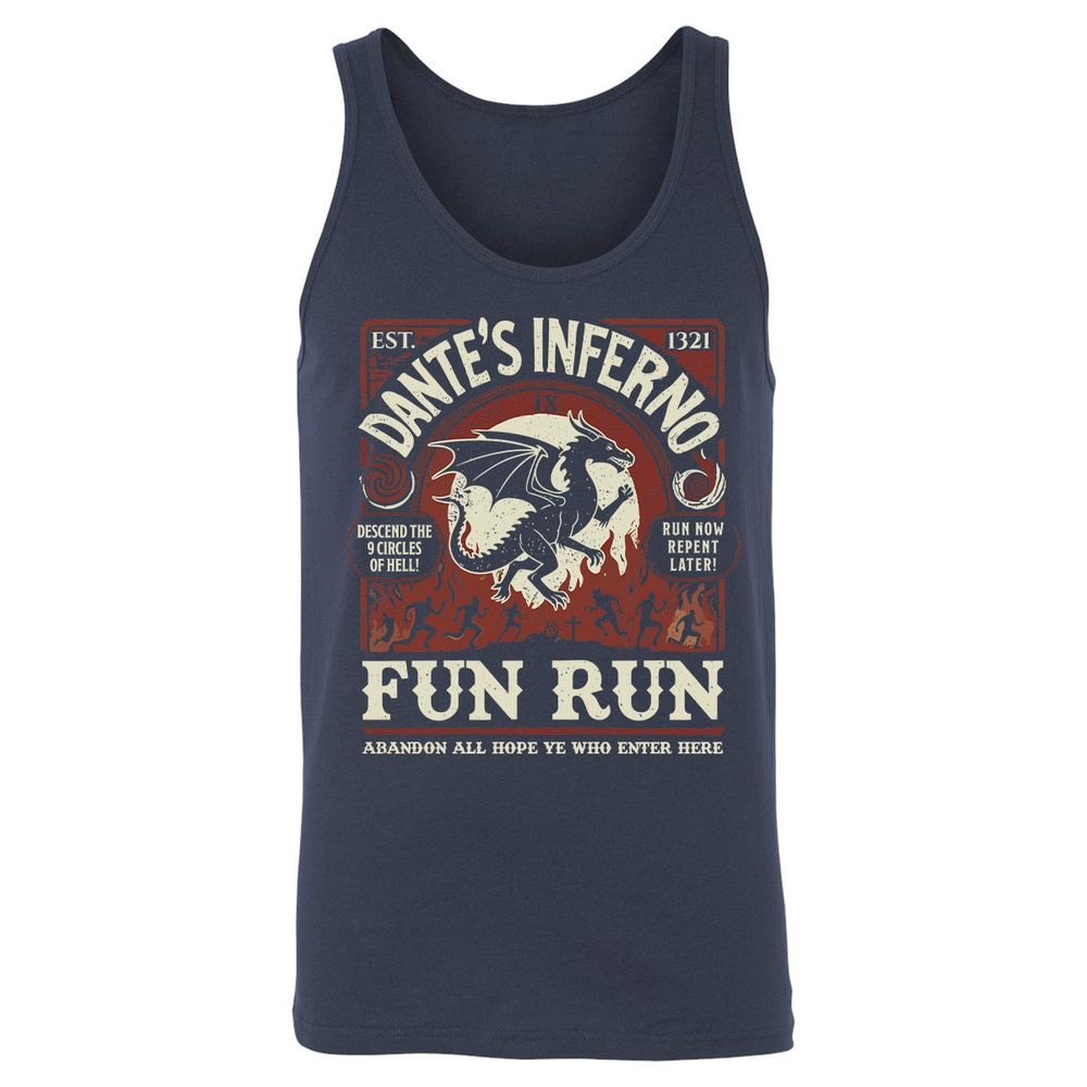 Dante’s Inferno Fun Run – Faerun Fantasy - Navy - 2
