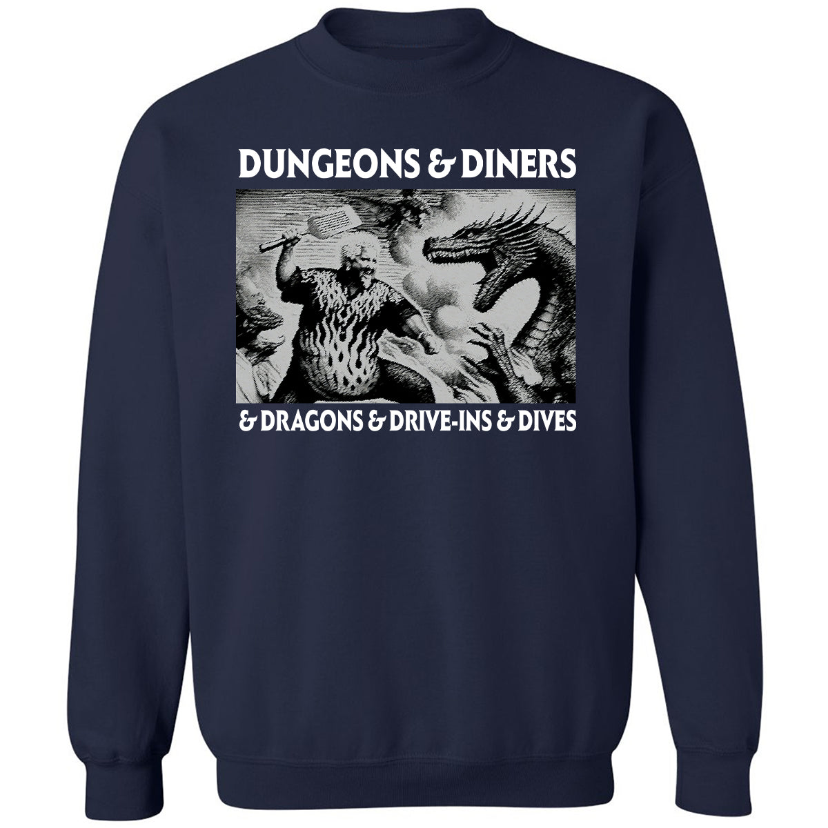 Dungeons & Diners - Navy - 2