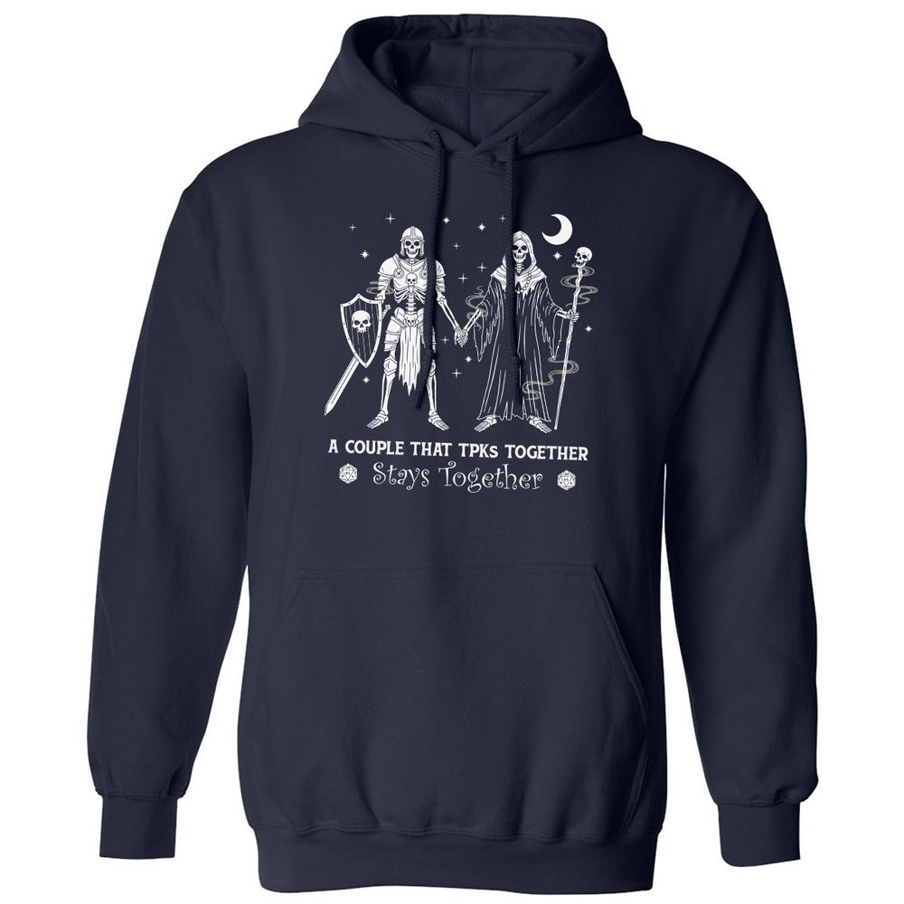 TPK Love – Skeleton Couple - Navy - 2