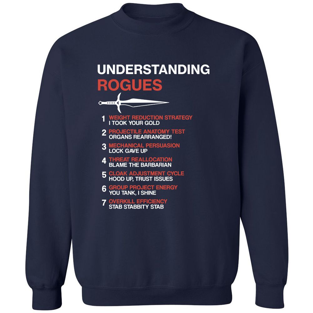 Understanding Rogues - Navy - 2