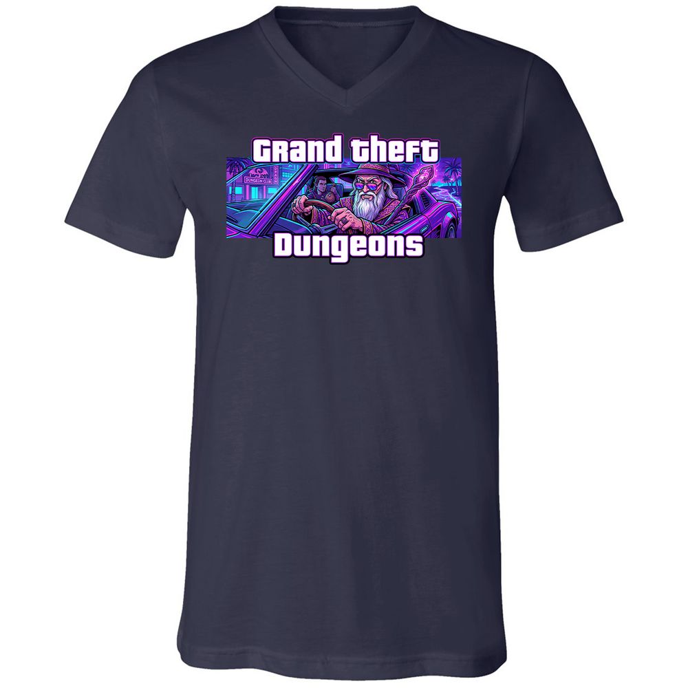 Grand Theft Dungeons Miami - Navy - 2