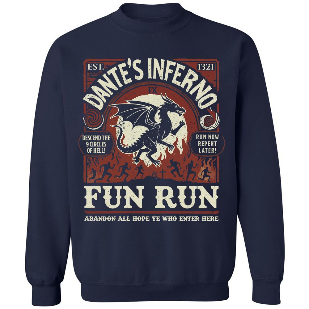 Dante’s Inferno Fun Run – Faerun Fantasy - Navy - 2