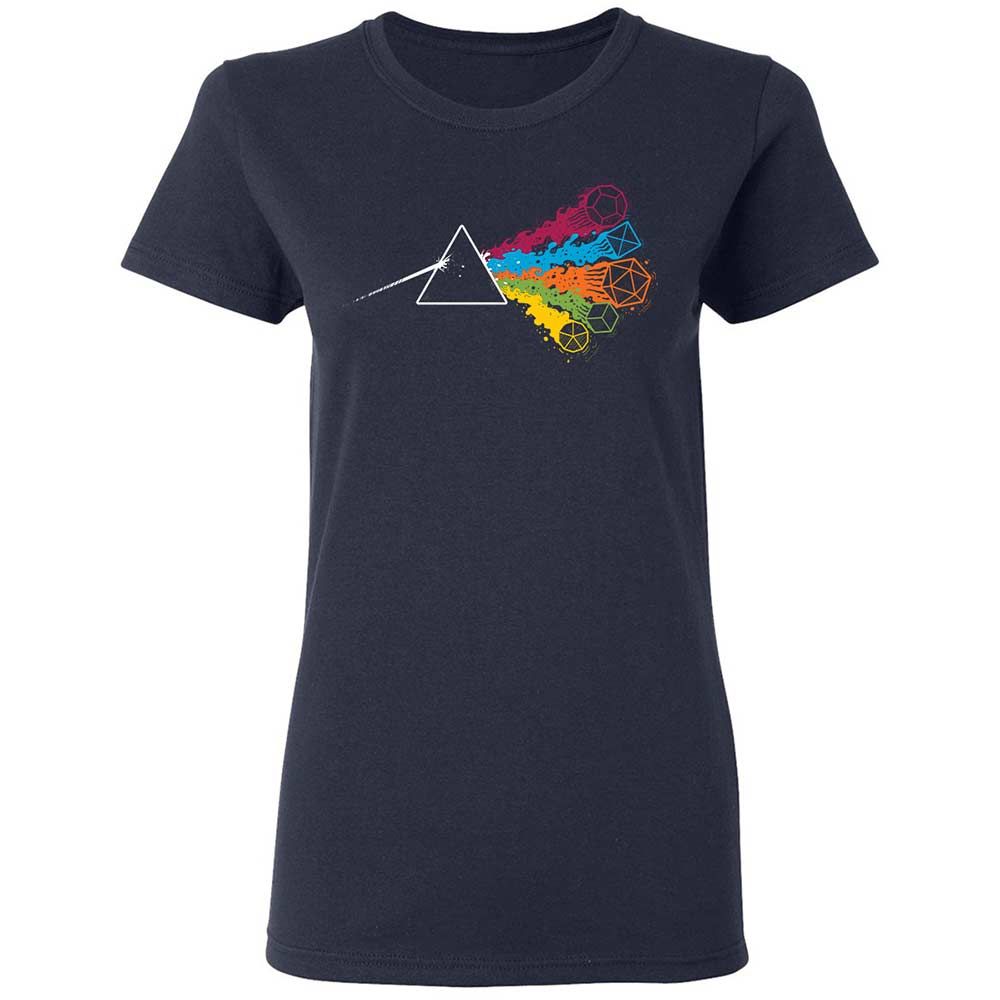 Dark Side Of The Dices Women's T-Shirt - Navy - 2