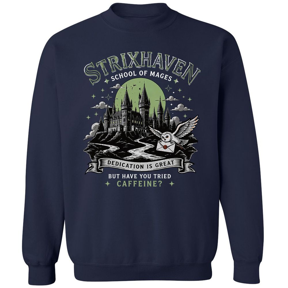 Strixhaven - School Of Mages Classic Unisex Sweatshirt - Navy - 2