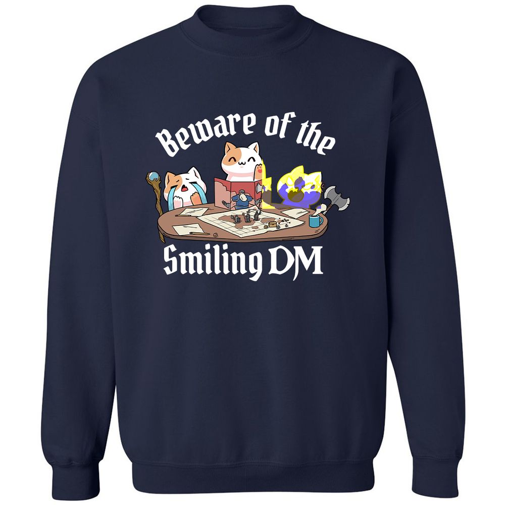 Beware of the Smiling DM - Navy - 2