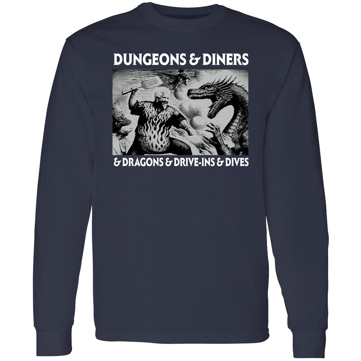 Dungeons & Diners - Navy - 2