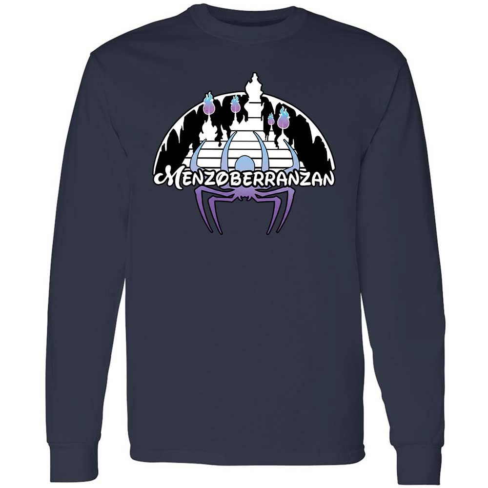 Menzoberranzan Long Sleeve T-Shirt - Navy - 2