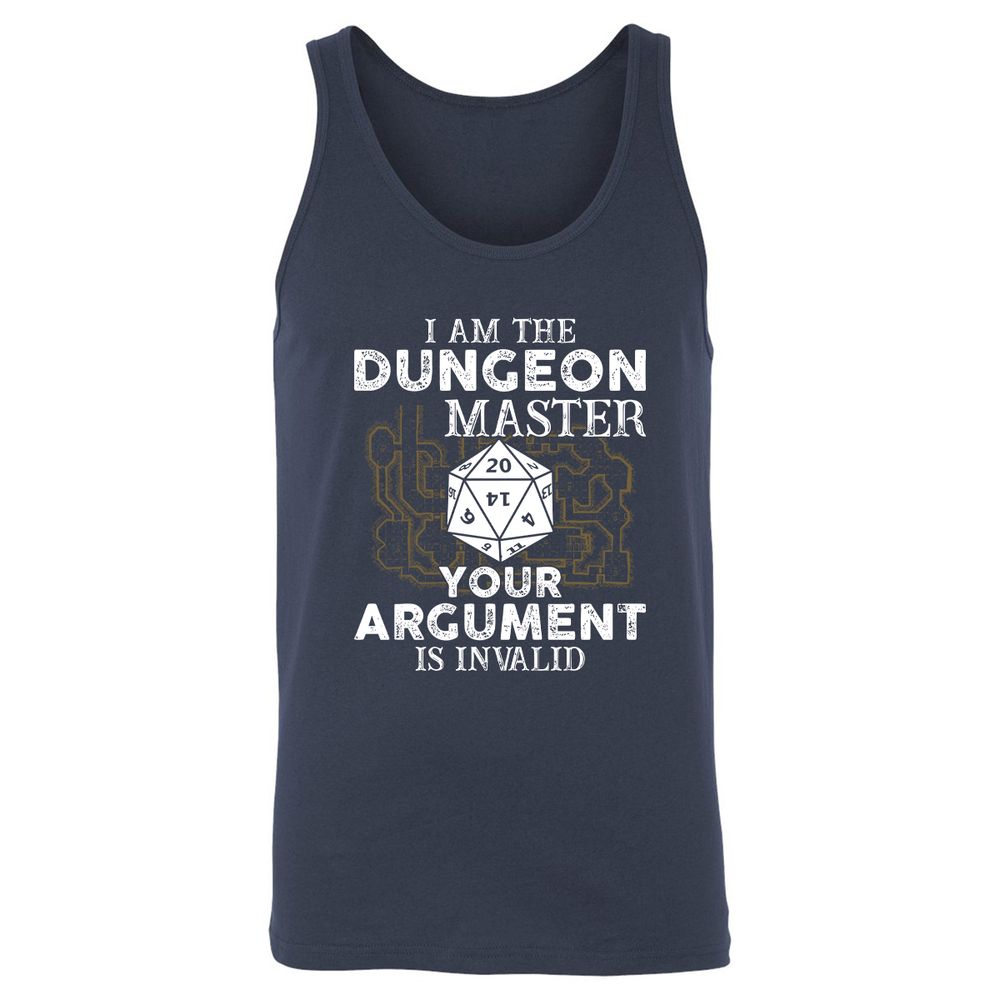 I Am the Dungeon Master – Your Argument Is Invalid - Navy - 2