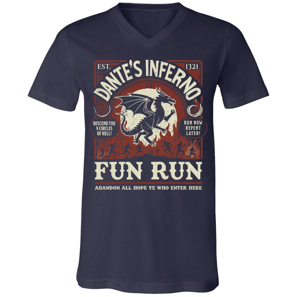 Dante’s Inferno Fun Run – Faerun Fantasy - Navy - 2