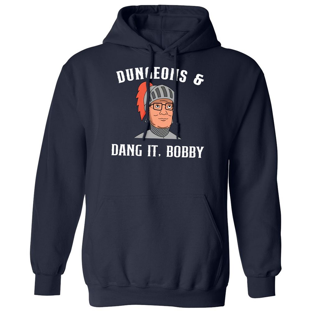 Dang It Bobby Classic Unisex Hoodie - Navy - 2