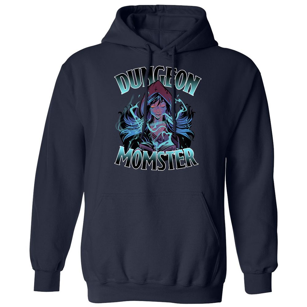 Dungeon Momster Classic Unisex Hoodie - Navy - 2