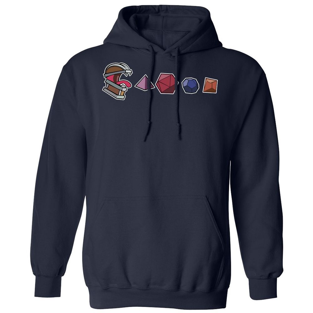 Mimic And Dices Classic Unisex Hoodie - Navy - 2