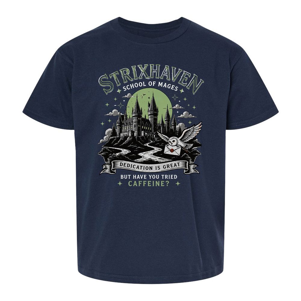 Strixhaven - School Of Mages Kids T-Shirt - Navy - 2