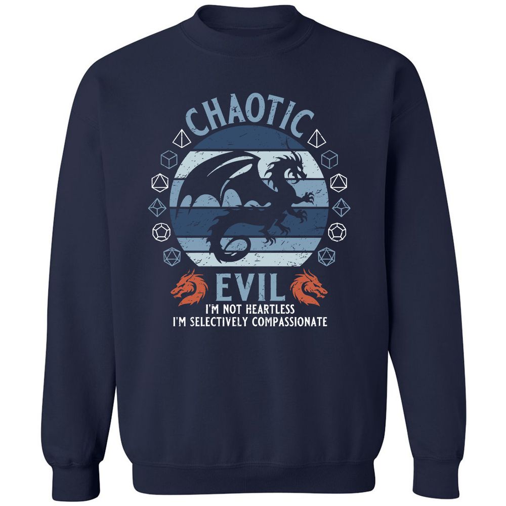 Chaotic Evil 2 Classic Unisex Sweatshirt - Navy - 2