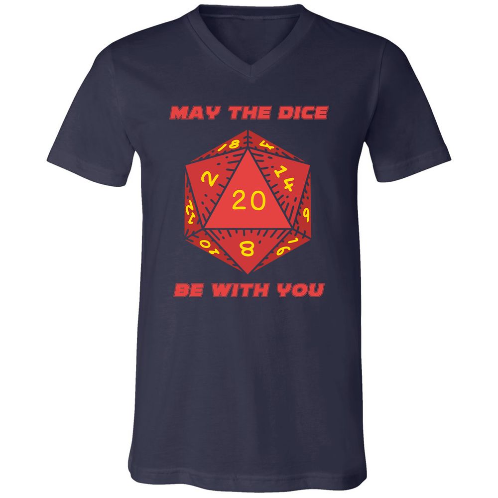 May the Dice Be With You - Navy - 2