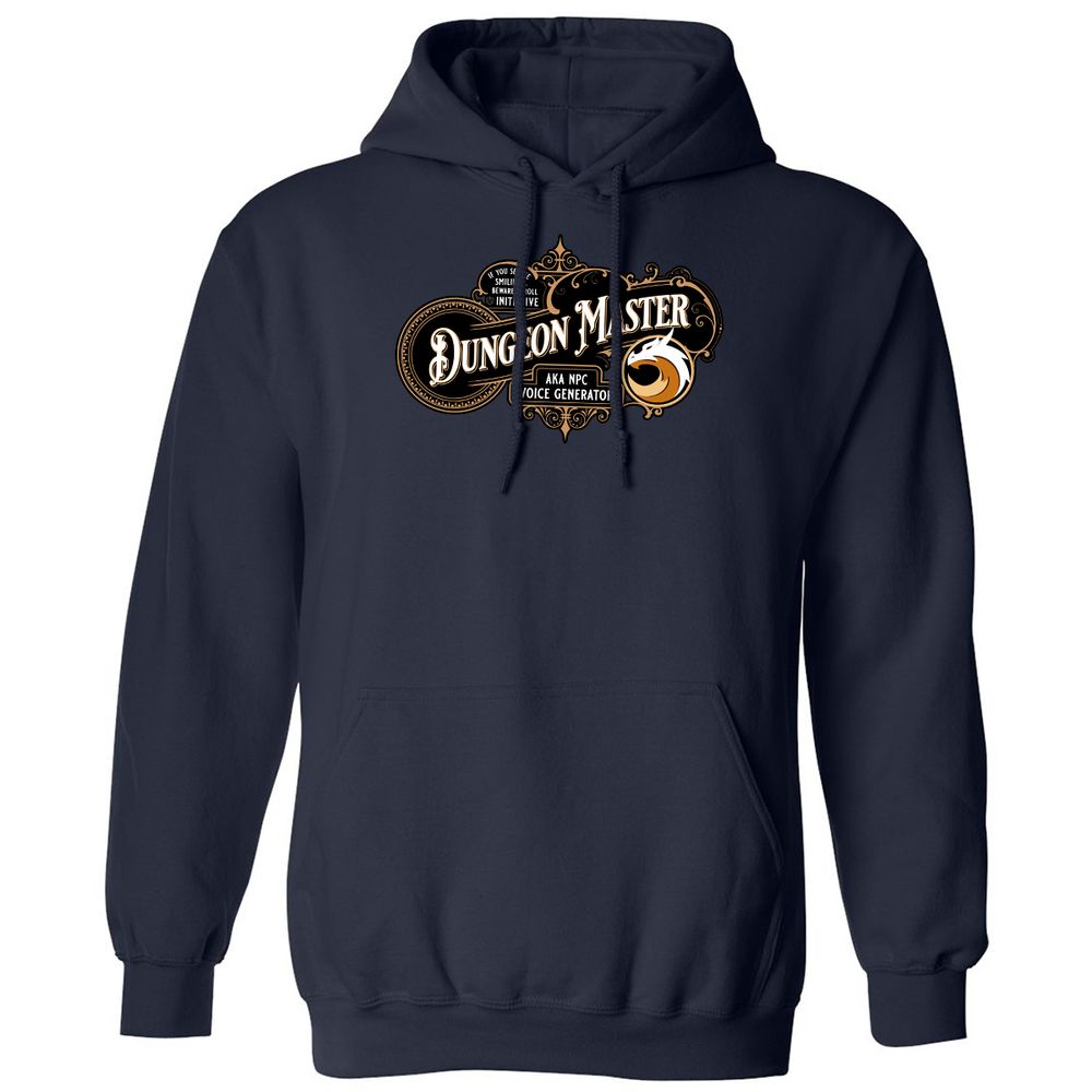 Dungeon Master Classic Unisex Hoodie - Navy - 2