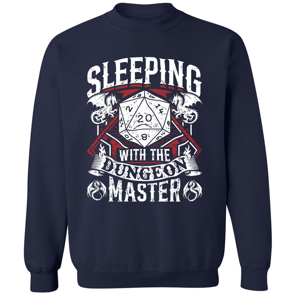 Sleeping With The DM Classic Unisex Sweatshirt - Navy - 2