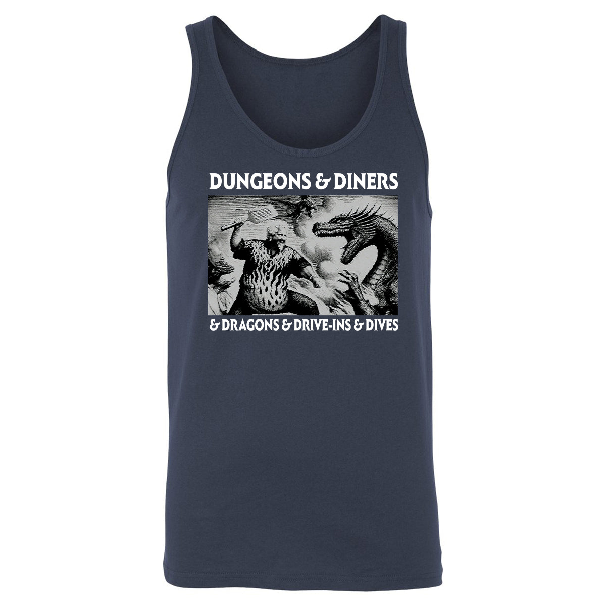 Dungeons & Diners - Navy - 2