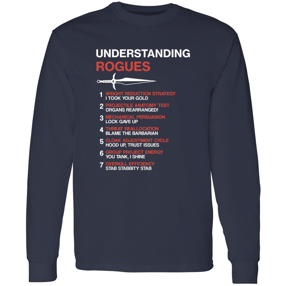 Understanding Rogues - Navy - 2