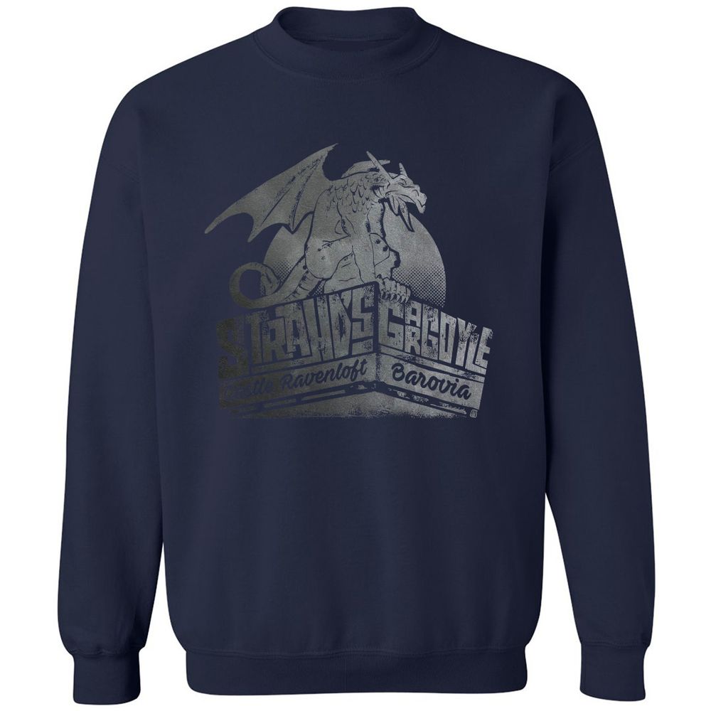 Strahd’s Gargoyle Classic Unisex Sweatshirt - Navy - 2
