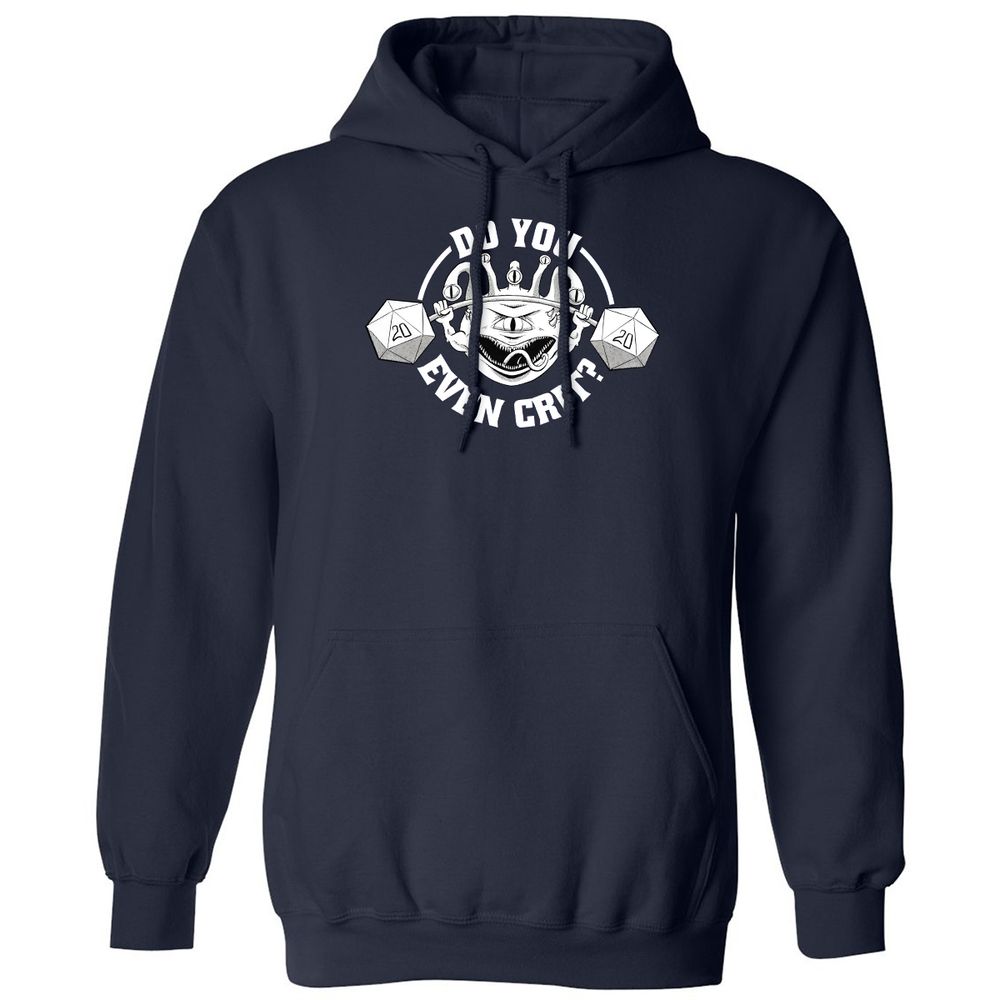 Do You Even Crit Classic Unisex Hoodie - Navy - 2