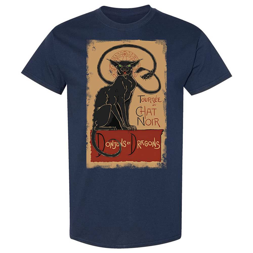 Tournee Du Chat Noir Classic Unisex T-Shirt - Navy - 2