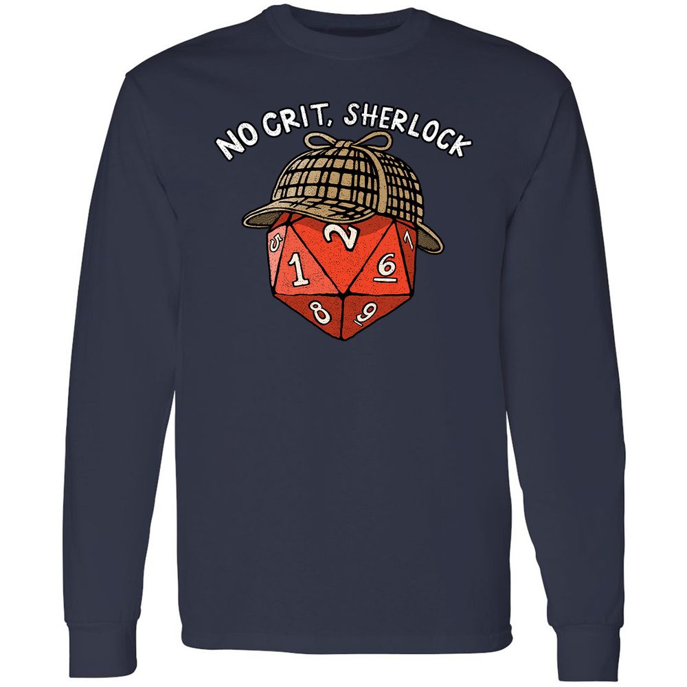 No Crit Sherlock - Navy - 2
