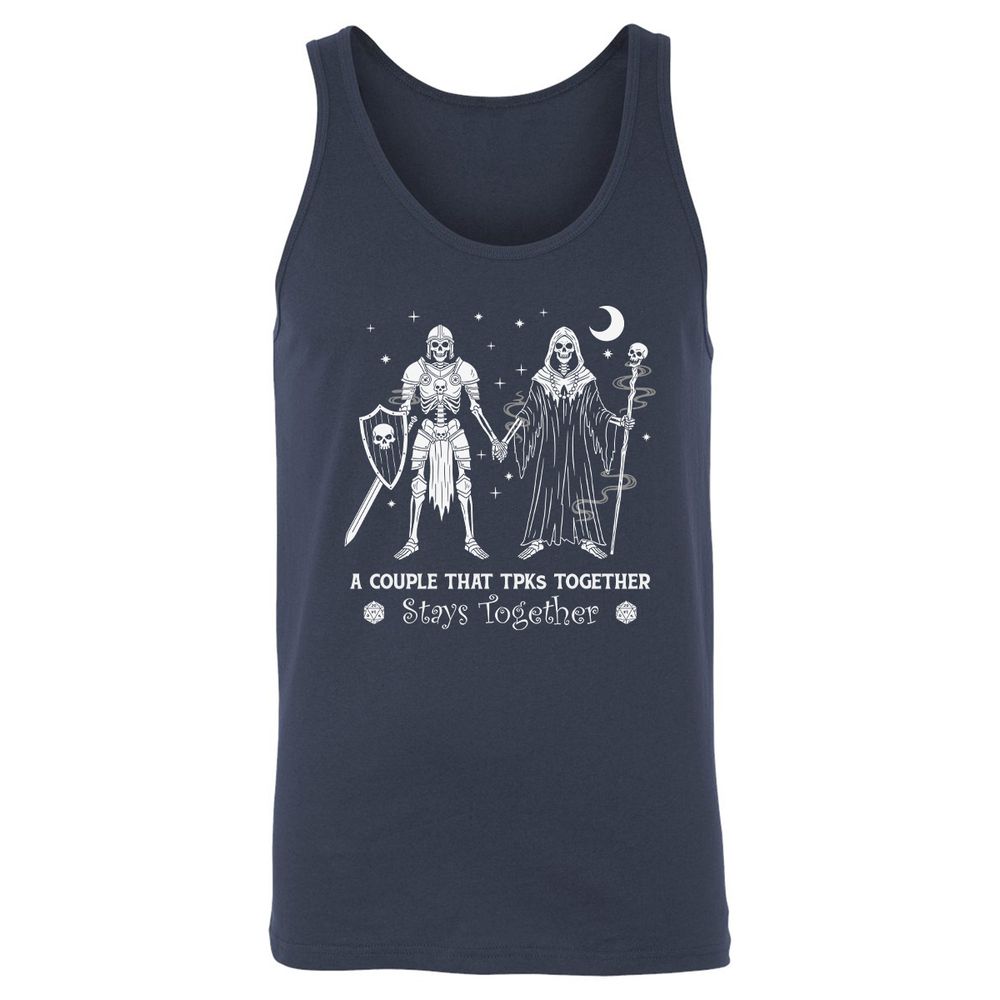 TPK Love – Skeleton Couple - Navy - 2
