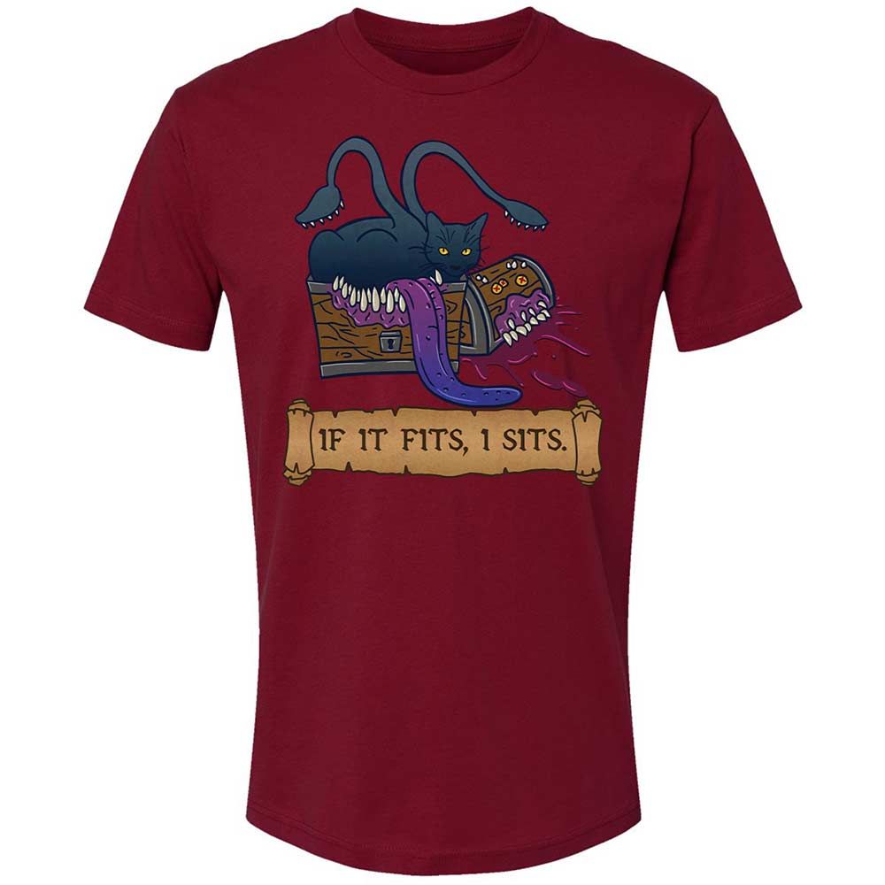 If It Fits I Sits Premium Unisex T-Shirt - Cardinal - 20