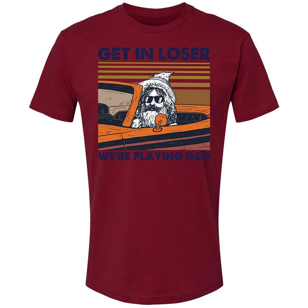 Get in Loser Premium Unisex T-Shirt - Cardinal - 20