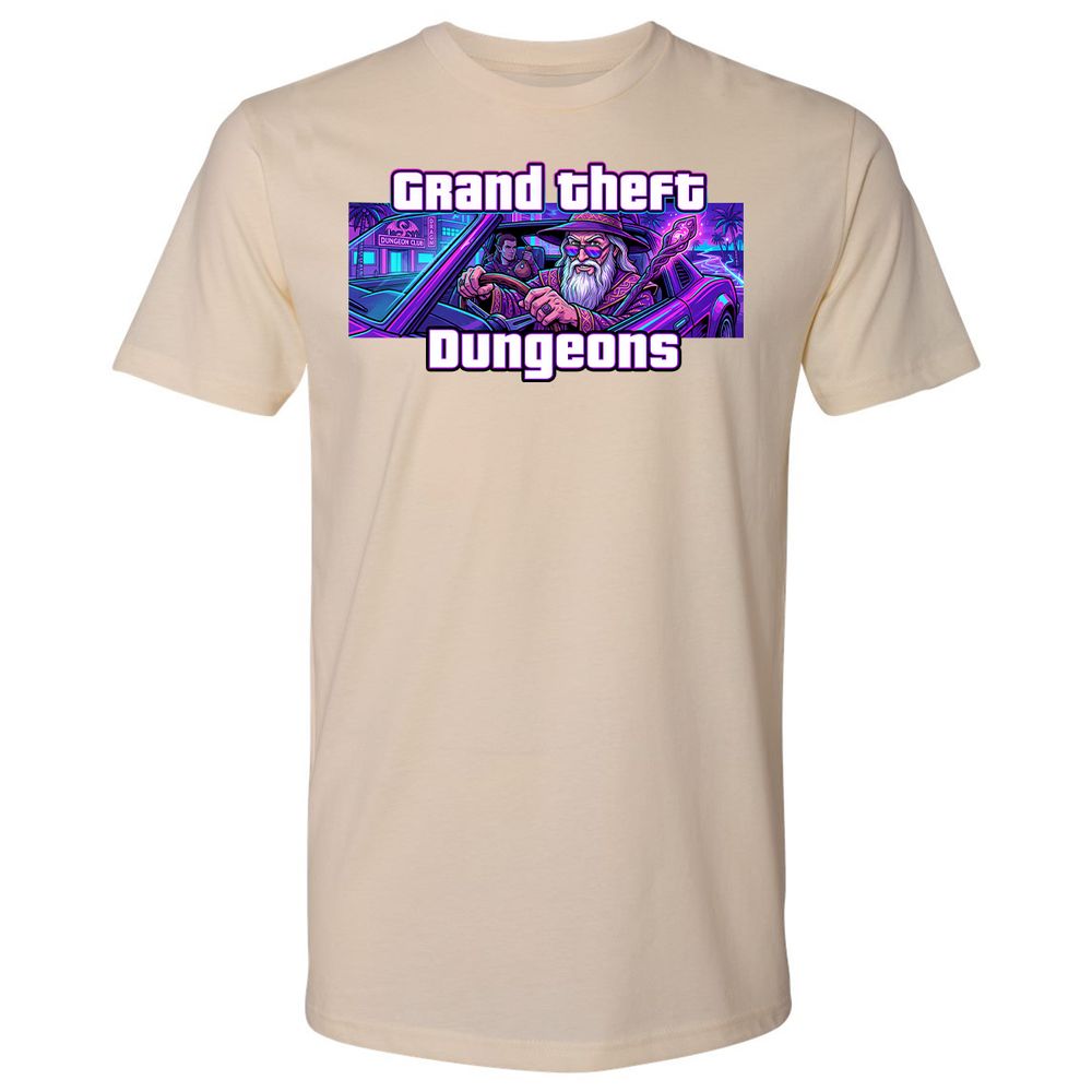 Grand Theft Dungeons Miami - Cream - 20