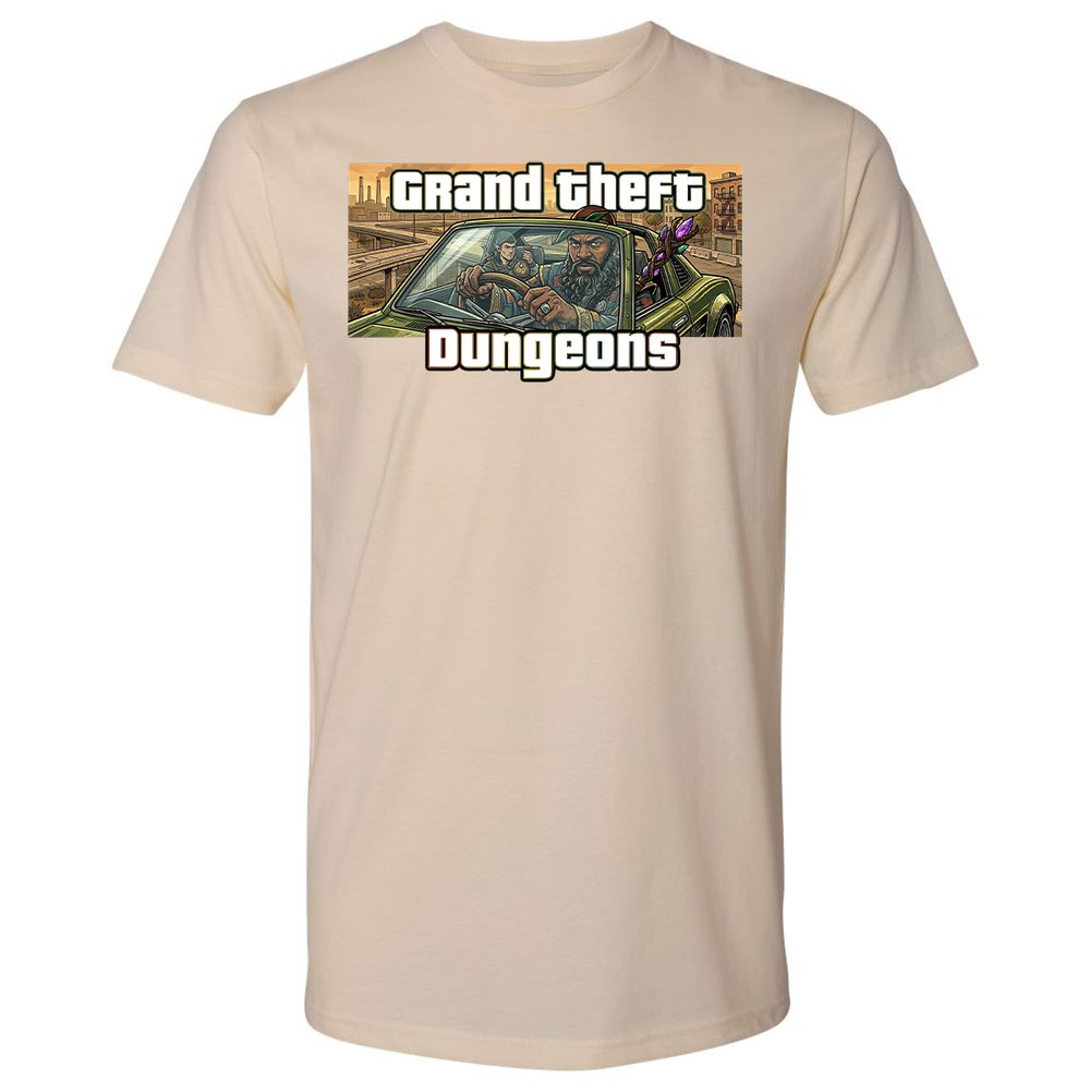 Grand Theft Dungeons Premium Unisex T-Shirt - Cream - 20