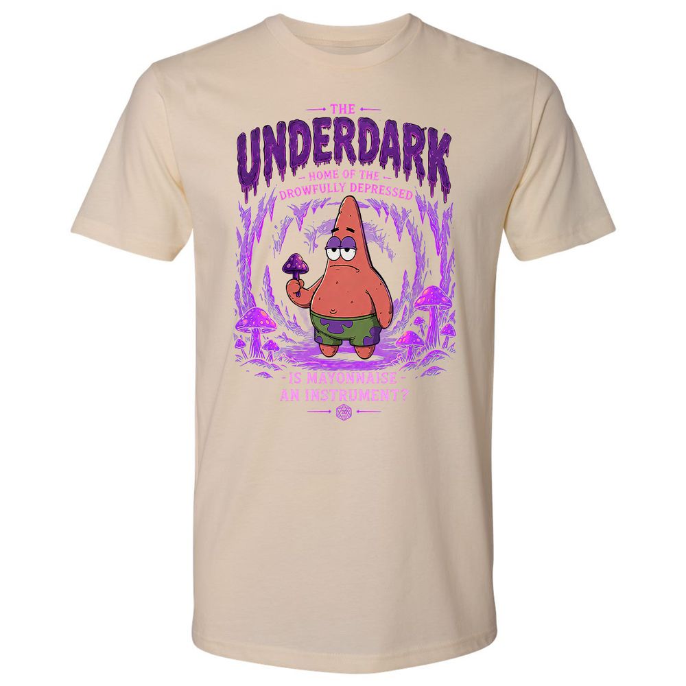 The Underdark Premium Unisex T-Shirt - Cream - 20